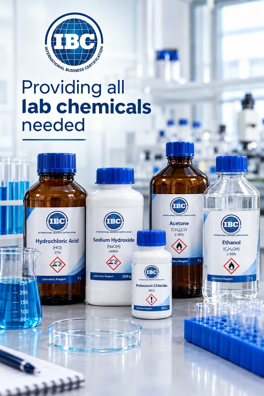 Manufacturing & Supply of Laboratory Chemicals